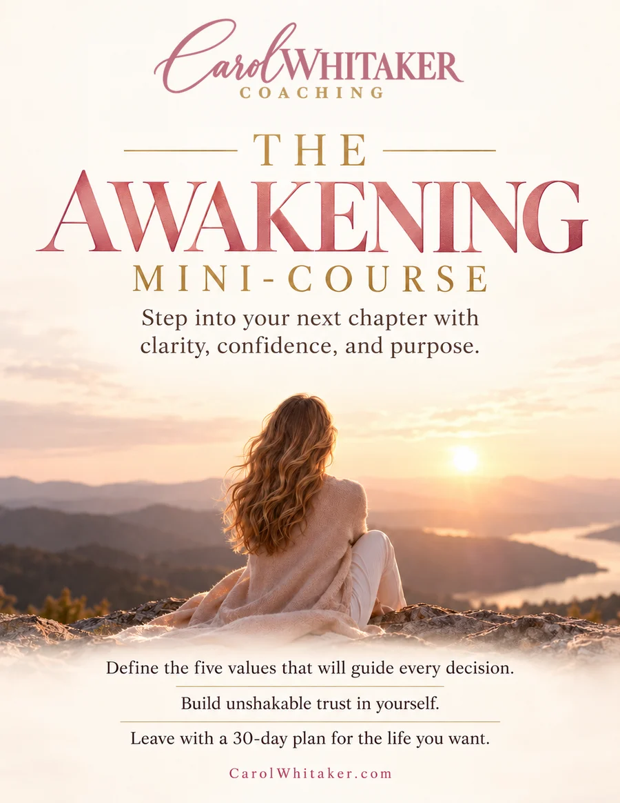 The Awakening Mini-Course cover by Carol Whitaker Coaching