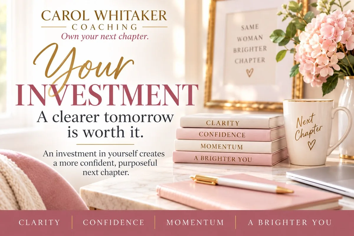 Your Investment: a clearer tomorrow is worth it. Clarity, Confidence, Momentum, A Brighter You.